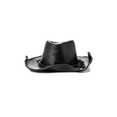 JOLEIK LEATHER HAT（Black）｜詳細画像