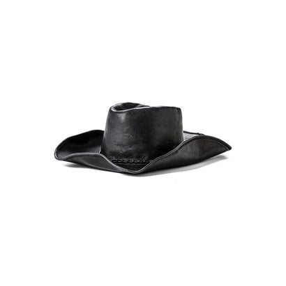 JOLEIK LEATHER HAT（Black）｜詳細画像