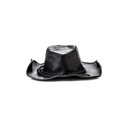 JOLEIK LEATHER HAT（Black）｜詳細画像