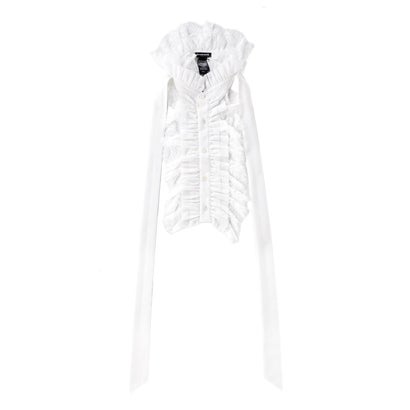 WINSTON LACE RUFFLED PLASTRON（Natural）｜詳細画像