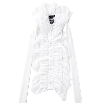 WINSTON LACE RUFFLED PLASTRON（Natural）｜詳細画像