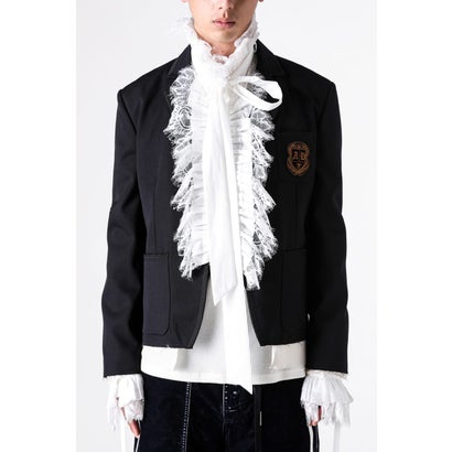WINSTON LACE RUFFLED PLASTRON（Natural）｜詳細画像