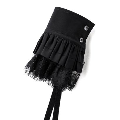 VESTAR LACE RUFFLED CUFFS（Black）｜詳細画像