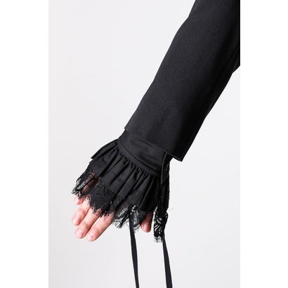 VESTAR LACE RUFFLED CUFFS（Black）｜詳細画像