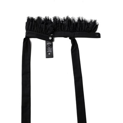 TOSTEN LACE RUFFLED COLLAR（Black）｜詳細画像