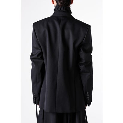 TOSTEN LACE RUFFLED COLLAR（Black）｜詳細画像