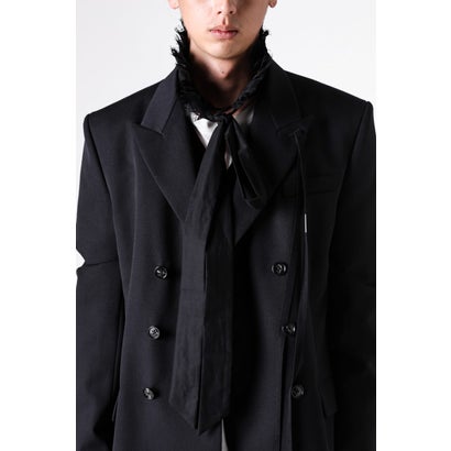 TOSTEN LACE RUFFLED COLLAR（Black）｜詳細画像