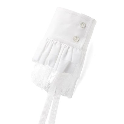 VESTAR LACE RUFFLED CUFFS（Natural）｜詳細画像