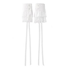 VESTAR LACE RUFFLED CUFFS（Natural）