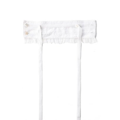 DANTE CUFFS WITH RAW EDGE RUFFLES（Natural）｜詳細画像