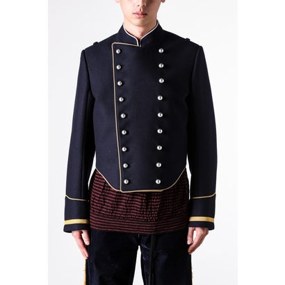 NOA DOUBLE BREASTED CROPPED MARSINA JACKET（Navy）｜詳細画像