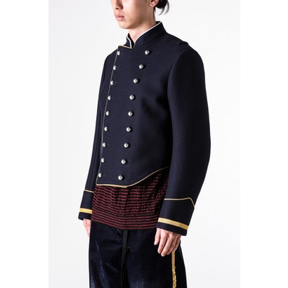 NOA DOUBLE BREASTED CROPPED MARSINA JACKET（Navy）｜詳細画像