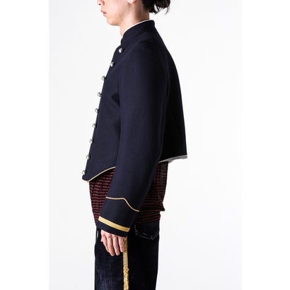 NOA DOUBLE BREASTED CROPPED MARSINA JACKET（Navy）｜詳細画像