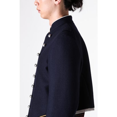 NOA DOUBLE BREASTED CROPPED MARSINA JACKET（Navy）｜詳細画像