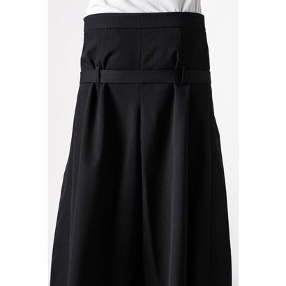 JEPPE PLEATED CROPPED TROUSERS（Black）｜詳細画像