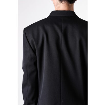 WALDUS PICK LAPEL DOUBLE BREASTED TAILORED JACKET（Black）｜詳細画像