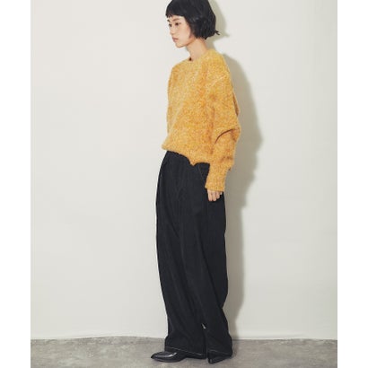 アナザーエス ANOTHER S ブークレニット クルーネックプルオーバー （ブラウン）｜詳細画像