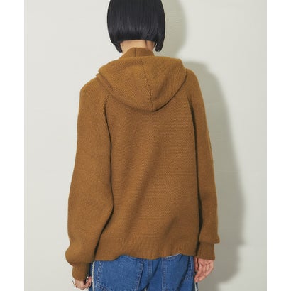 アナザーエス ANOTHER S デニムポケットドッキングフード付きカーディガン （ブラック）｜詳細画像