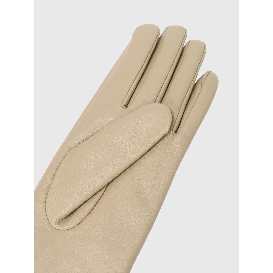 アニュアンス anuans ラムレザーグローブ （BEIGE） - ファッション