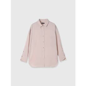アニュアンス anuans *ウールブレンドスタンダードシャツ （PINK BEIGE 