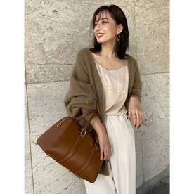 アニュアンス anuans ラクーンニットカーディガン （BROWN 