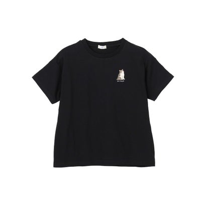 【綿100%】バックプリント オーバーサイズTシャツ （ピンク×スイーツ）｜詳細画像
