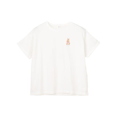 【綿100%】バックプリント オーバーサイズTシャツ （ピンク×スイーツ）｜詳細画像