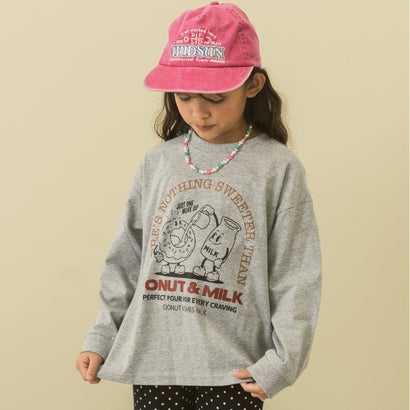 【365D.】OFUZAKEワイド長袖Tシャツ （グレージュ）｜詳細画像