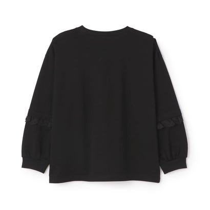 アンドディー. プティマイン and D. petit main レースレイヤード風長袖Tシャツ （オフ ホワイト）｜詳細画像