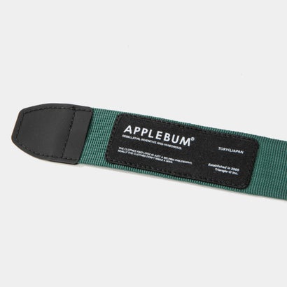 アップルバム APPLEBUM ロゴ ラベル ベルト（Logo Label Belt） （Green）｜詳細画像