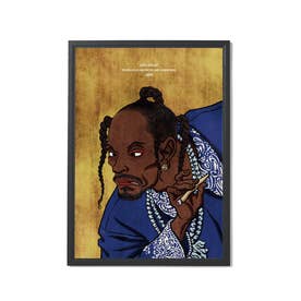 APPLEBUM Snoop Dogg 浮世絵ポスター A1 完売品 アップルバム APPLEBUM Tha D.O.G.G. ウキヨエ A1 ポスター（Tha