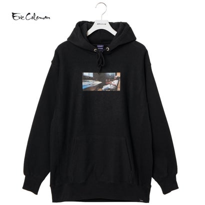 アップルバム APPLEBUM “エリック・コールマン” スウェット フーディ-J（“ERIC COLEMAN” SWEAT HOODIE-J） （Black）｜詳細画像