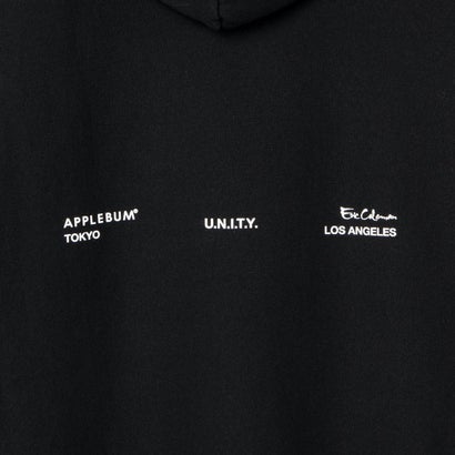 アップルバム APPLEBUM “エリック・コールマン” スウェット フーディ-J（“ERIC COLEMAN” SWEAT HOODIE-J） （Black）｜詳細画像