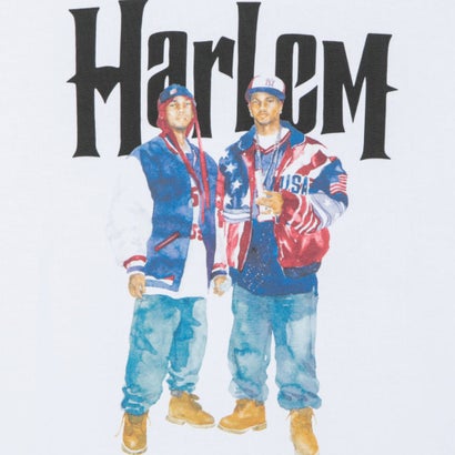 アップルバム APPLEBUM ハーレム Tシャツ（“Harlem” T-shirt） （White）｜詳細画像