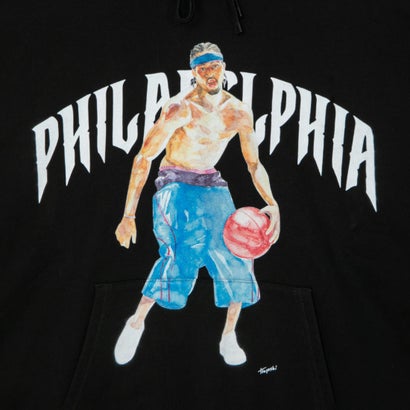 アップルバム APPLEBUM フィラデルフィア フーディ（“Philadelphia” Hoodie） （Black）｜詳細画像