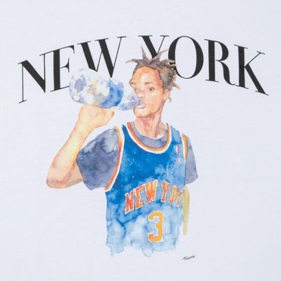 アップルバム APPLEBUM ニューヨーク Tシャツ（“New York” T-shirt） （White）｜詳細画像
