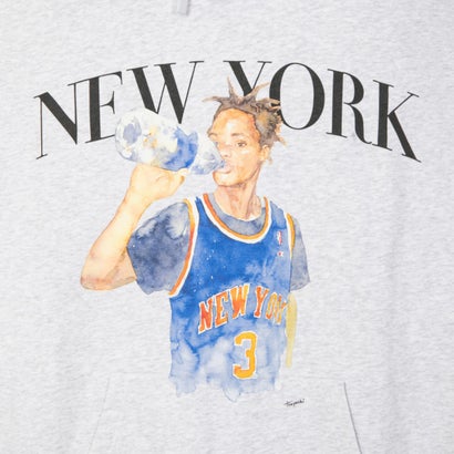 アップルバム APPLEBUM ニューヨーク フーディー（“New York” Hoodie） （Ash）｜詳細画像