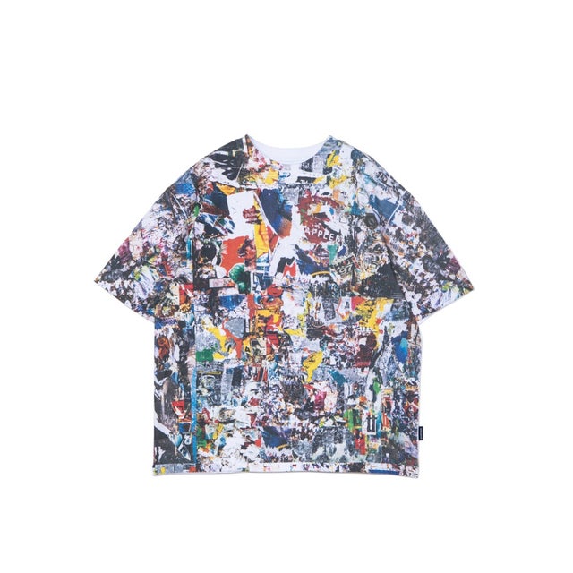 ナインティーズ ウォール ティーシャツ（“90's Wall” T-shirt） （90’s Wall）