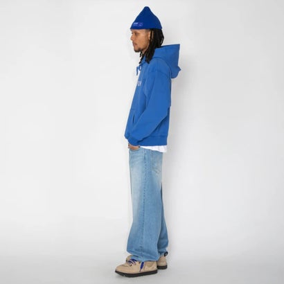 ロゴ エンブロイダリー フーディー（Logo Embroidery Hoodie） （Blue）｜詳細画像