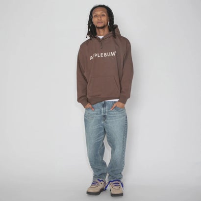 ロゴ エンブロイダリー フーディー（Logo Embroidery Hoodie） （Brown）｜詳細画像