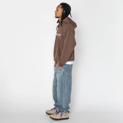 ロゴ エンブロイダリー フーディー（Logo Embroidery Hoodie） （Brown）｜詳細画像
