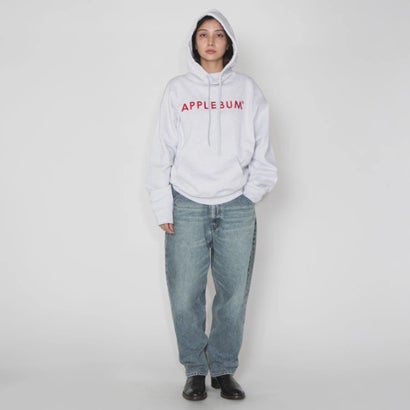 ロゴ エンブロイダリー フーディー（Logo Embroidery Hoodie） （Ash）｜詳細画像