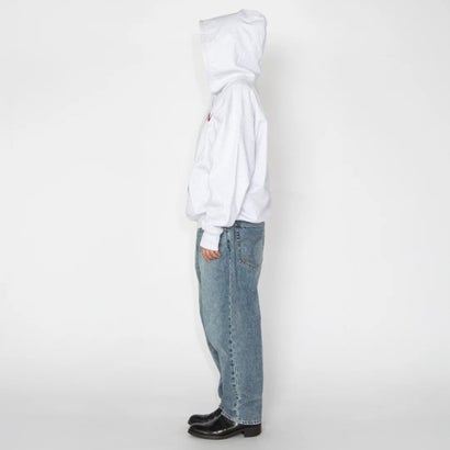 ロゴ エンブロイダリー フーディー（Logo Embroidery Hoodie） （Ash）｜詳細画像
