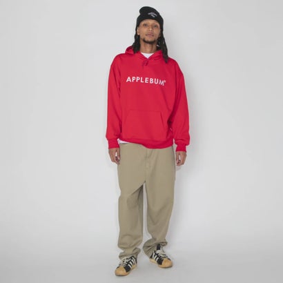 ロゴ エンブロイダリー フーディー（Logo Embroidery Hoodie） （Red）｜詳細画像
