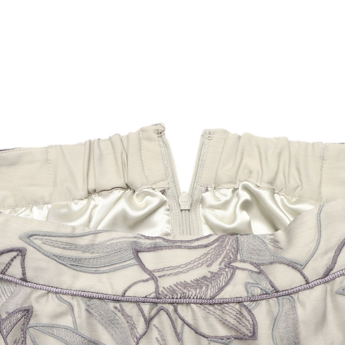 アプワイザーリッシェ Apuweiser-riche エアリー刺繍ロングスカート 