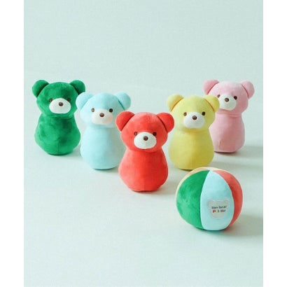 tiny bear Palette ボーリングセット （レインボー）｜詳細画像