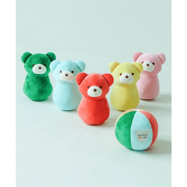 tiny bear Palette ボーリングセット （レインボー）