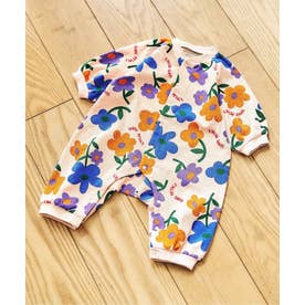 【リンク】アソート総柄柄カバーオール  【返品不可商品】 （花柄）