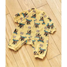 【リンク】アソート総柄柄カバーオール  【返品不可商品】 （ベージュ）