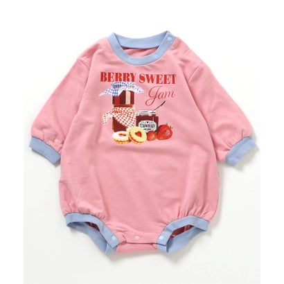 【リンク】バラエティ転写モチーフボディースーツ 【返品不可商品】 （ラベンダー）｜詳細画像
